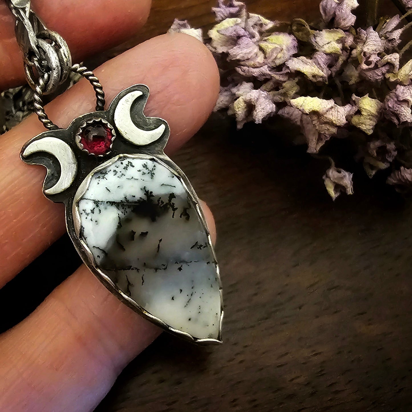 Triple-Moon-Goddess Necklace